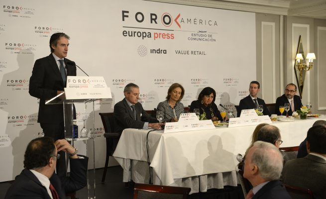 Estudio de Comunicación - Foro América - Íñigo Gómez de la Serna - Ministro de Fomento