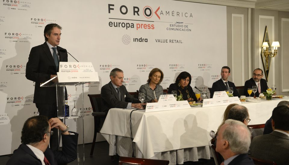 Estudio de Comunicación - Foro América - Íñigo Gómez de la Serna - Ministro de Fomento