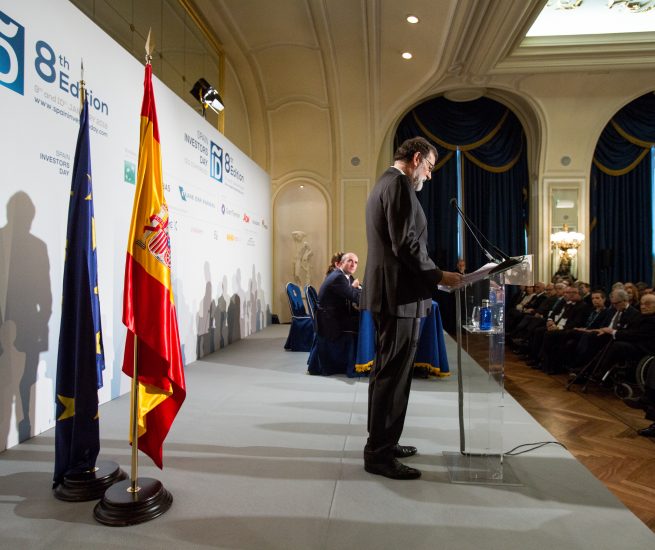 Estudio de Comunicación - Mariano Rajoy - Spain Investors Day