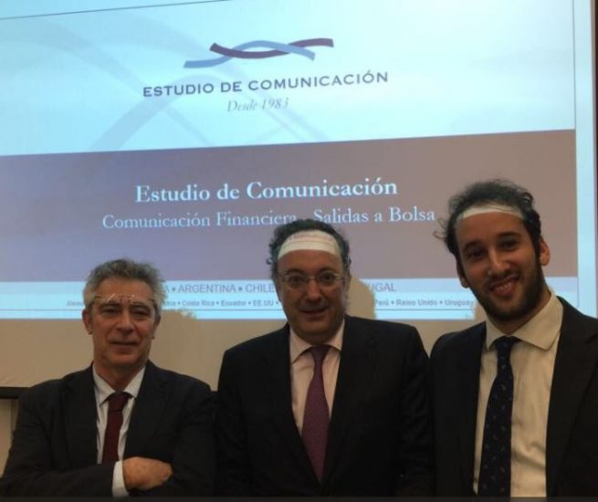 Pedro Soto, Santiago Castaño e Iñaki Torres - Estudio de Comunicación