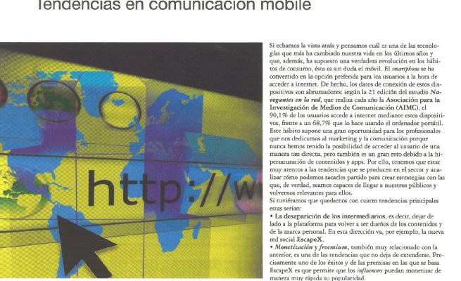 2019JulioAgosto-CLI-ESTUDIO-La Publicidad-Artc. Silvia Rodriguez-Tendencias en comunicación mobile
