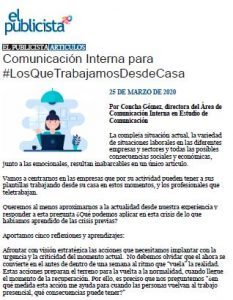 Comunicación interna en crisis