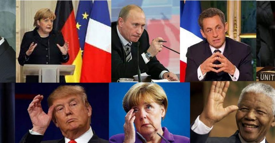 gestos faciales de políticos